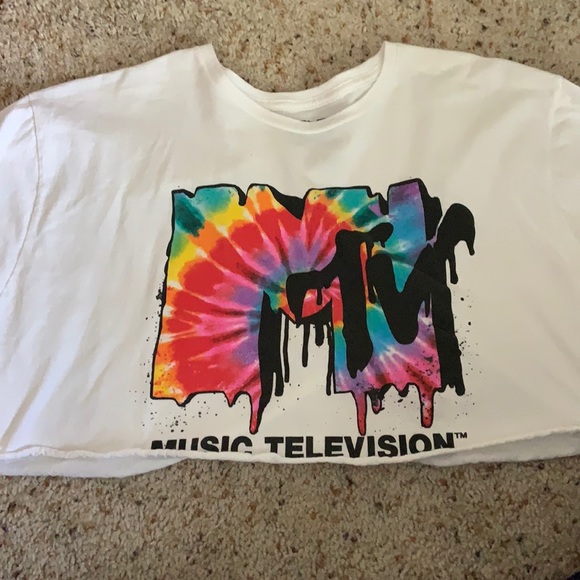 Tops - MTV cropped t